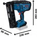 BOSCH GNH 18V-64-2 PROFESSIONAL Akumulátorová hřebíkovačka do dřeva 0601482100