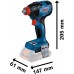 BOSCH GDX 18V-210 C PROFESSIONAL Rázový utahovák, L-BOXX 136 06019J0201