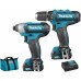 MAKITA CLX201SAX6 Aku sada DF331DZ+TD110DZ+2xaku Li-ion 10,8V CXT+taška+box