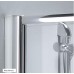 RONAL PLDT Pur Light boční stěna v 90°, 75-120 cm, aluchrom/sklo čiré PLDTSM15007