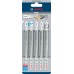 BOSCH Pilový plátek pro přímočaré pily PRO Multi Material thick and thin T345XF, 132 mm, 5 ks 2608634994