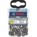 BOSCH Bit PRO Torx Impact, T20, 25 mm, s krabičkou k vystavení, 10 × 25 ks 2607002805