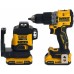 DeWALT DCK2095D2T Aku sada (DCLE34031N + DCD805 + DCB115 + 2xDCB183) kufr Tstak