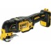 DeWALT DCS355NT Aku oscilační bruska (18V/bez aku a nabíječky) kufr Tstak