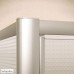 RONAL SLT1 Swing-Line boční stěna pro SL1 a SL13, 75 cm, aluchrom/durlux SLT107505022