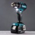 MAKITA DDF485RF3J Aku bezuhlíkový šroubovák Li-ion LXT, 3x 18V/3,0 Ah, Makpac