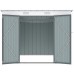 Riwall RMSP 6x8 Anthracite - zahradní domek kovový 2,4 x 1,8 m SM-F68K-H158-A