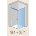 RONAL SLT1 Swing-Line boční stěna pro SL1 a SL13, 75 cm, elox/čiré sklo SLT107500107