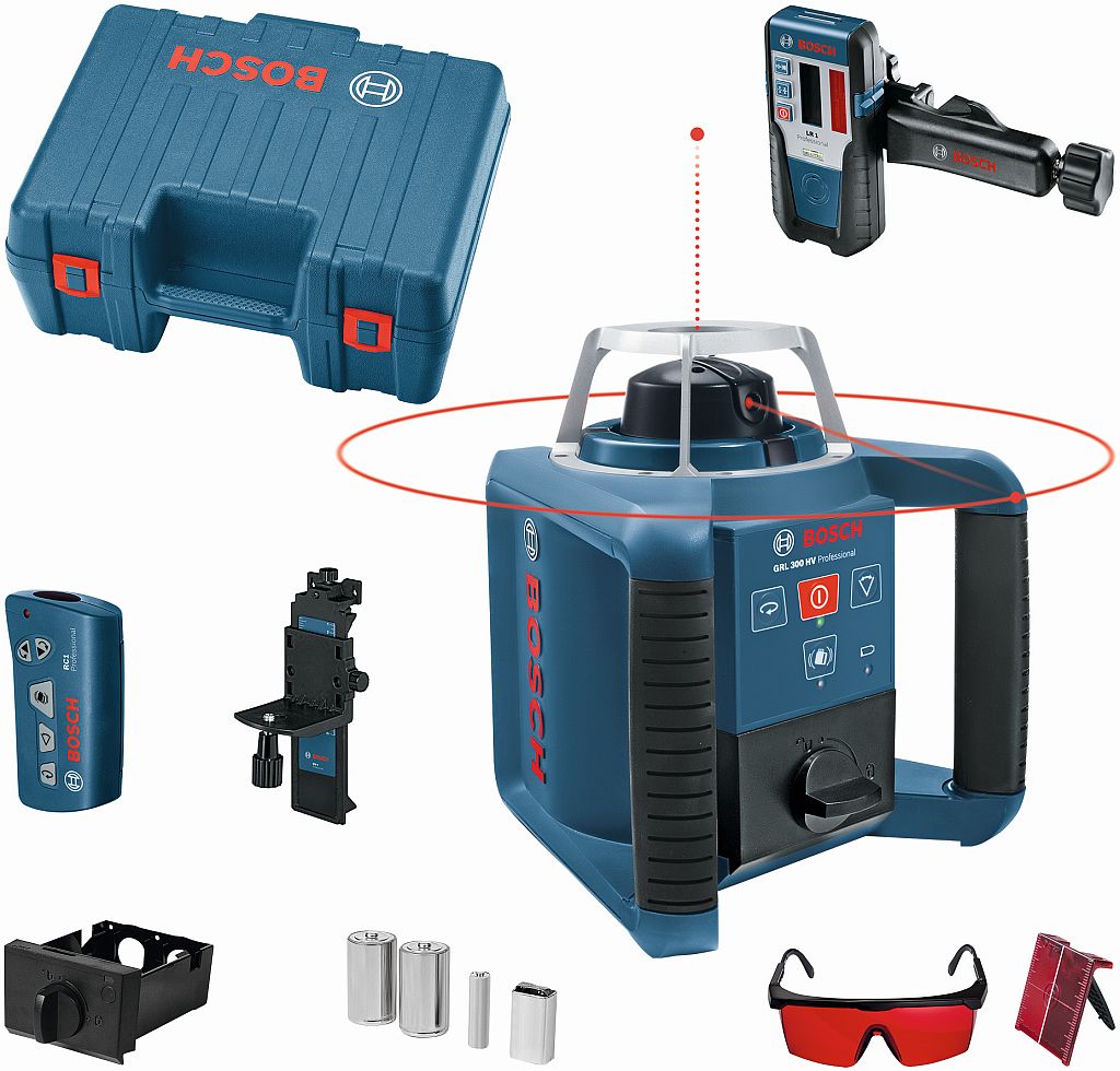 BOSCH GRL 300 HV PROFESSIONAL Rotační laser 0601061504