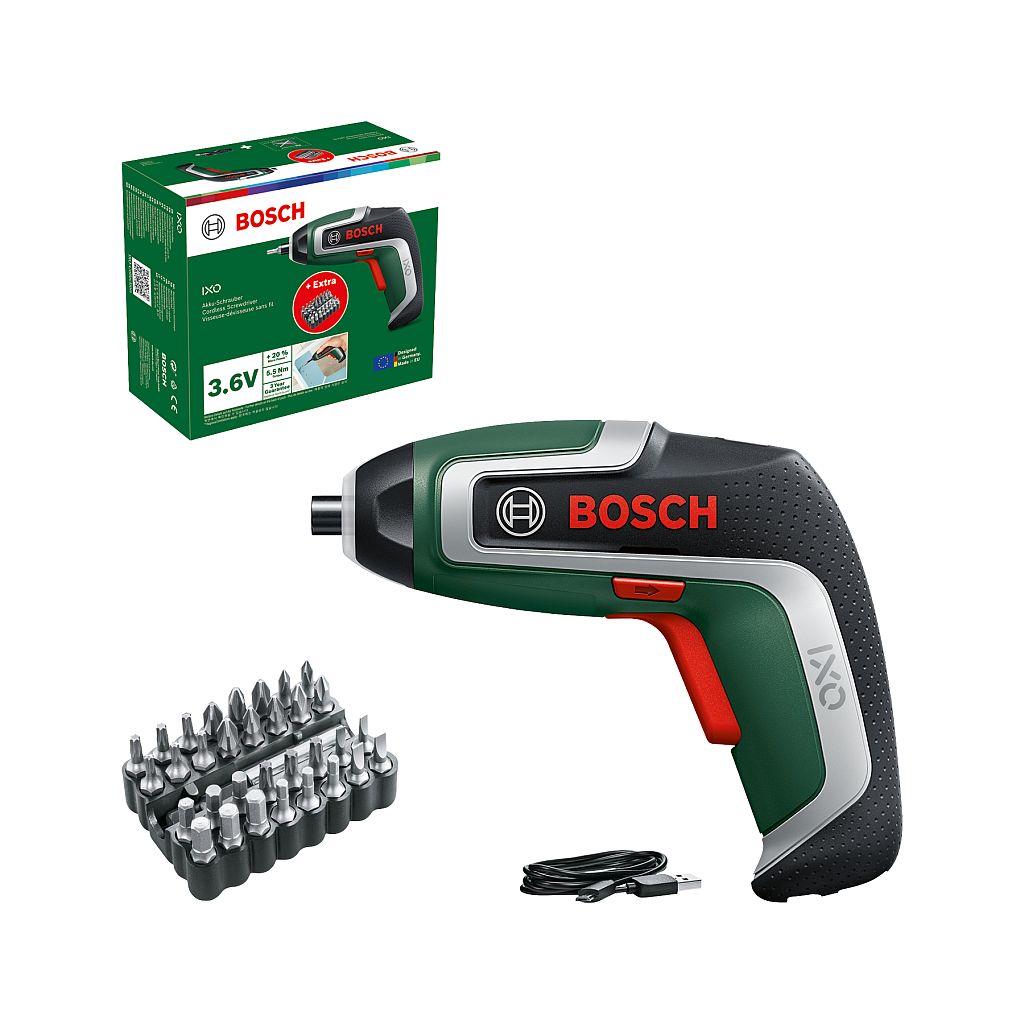 BOSCH IXO 7 Bit set Akumulátorový šroubovák 06039E000B