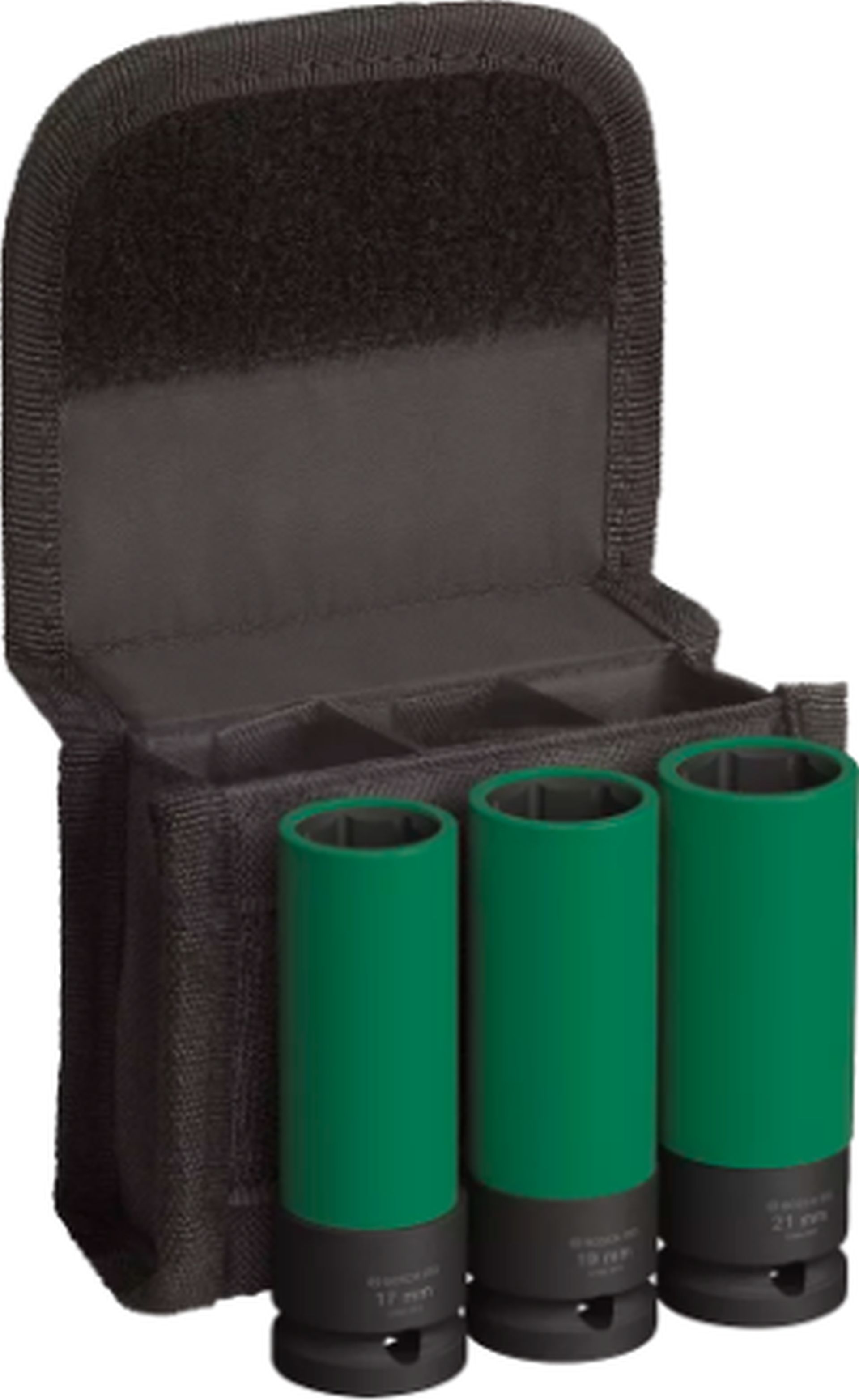 BOSCH PRO Impact Socket Set s kryty PET, 1”, velmi hluboké, 3 ks 2608003033