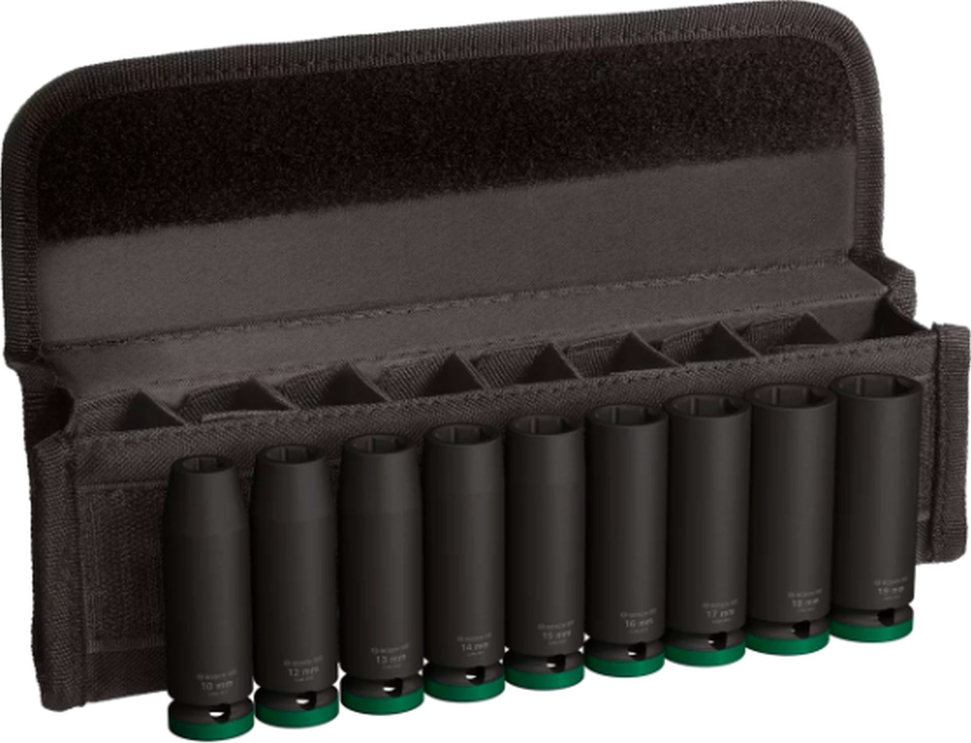 BOSCH Sada PRO Impact Socket Set, 1”, hluboké, 9 ks 2608003039