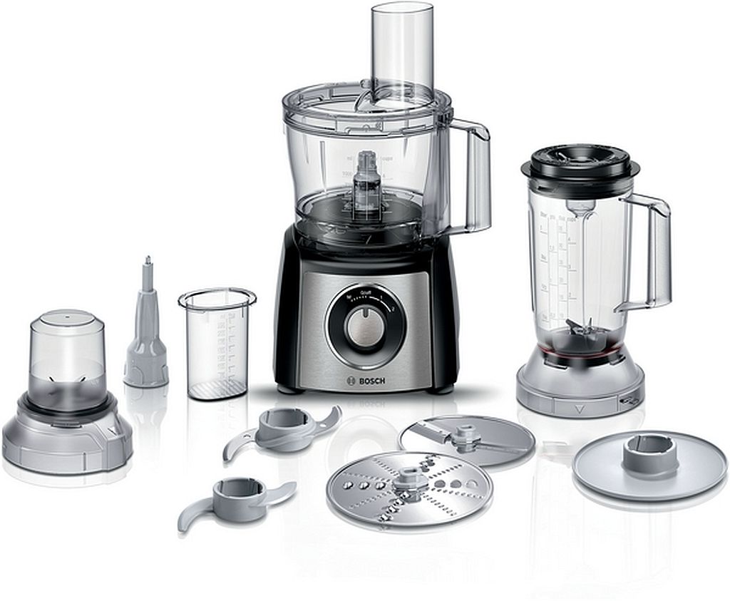 Bosch Food processor, MultiTalent 3, 800 W, Černá MCM3501M