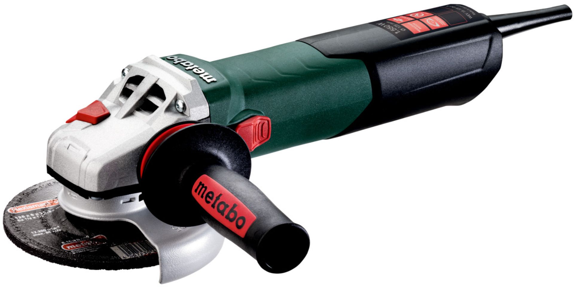 Metabo WEV 15-125 Quick Úhlová bruska (1550W/125mm) 600468000