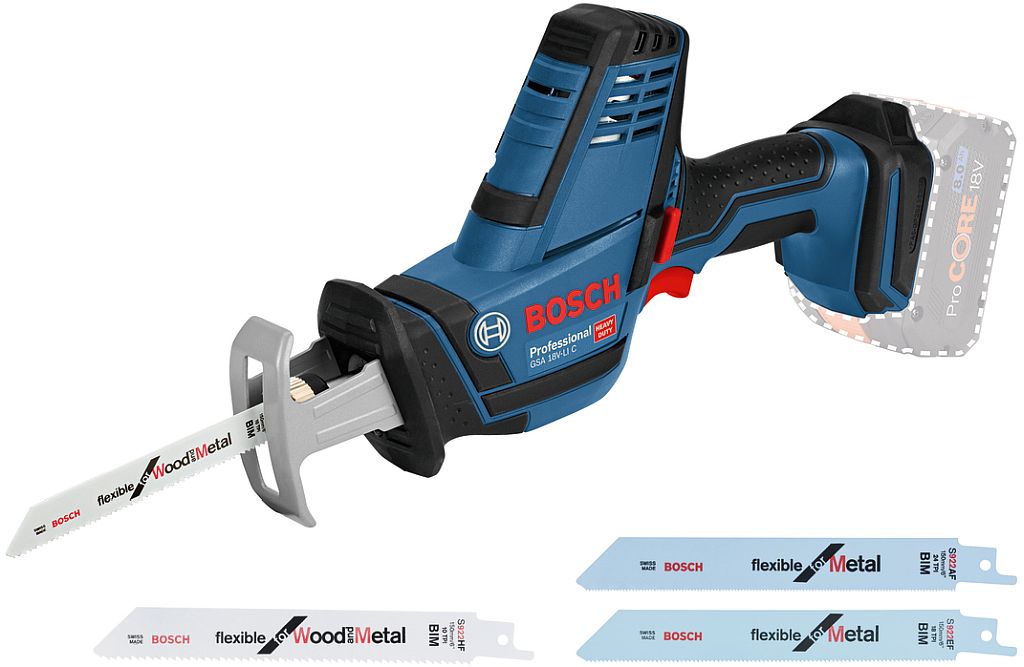 BOSCH GSA 18 V-LI C PROFESSIONAL Akumulátorová pila ocaska 06016A5004