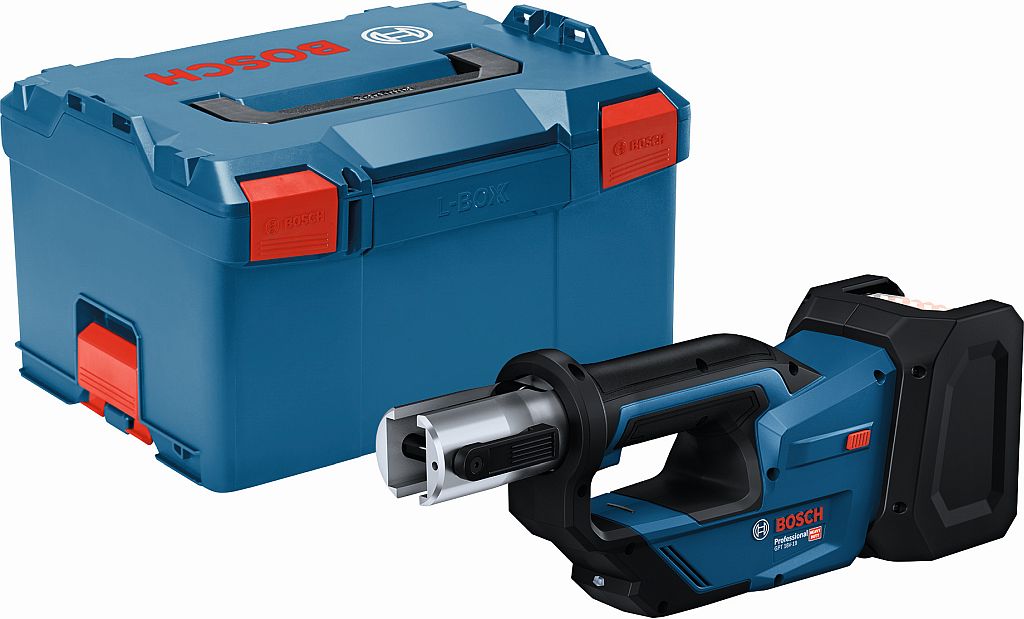 BOSCH GPT 18V-19 PROFESSIONAL Akumulátorové lisovací kleště, L-BOXX 06019M2000