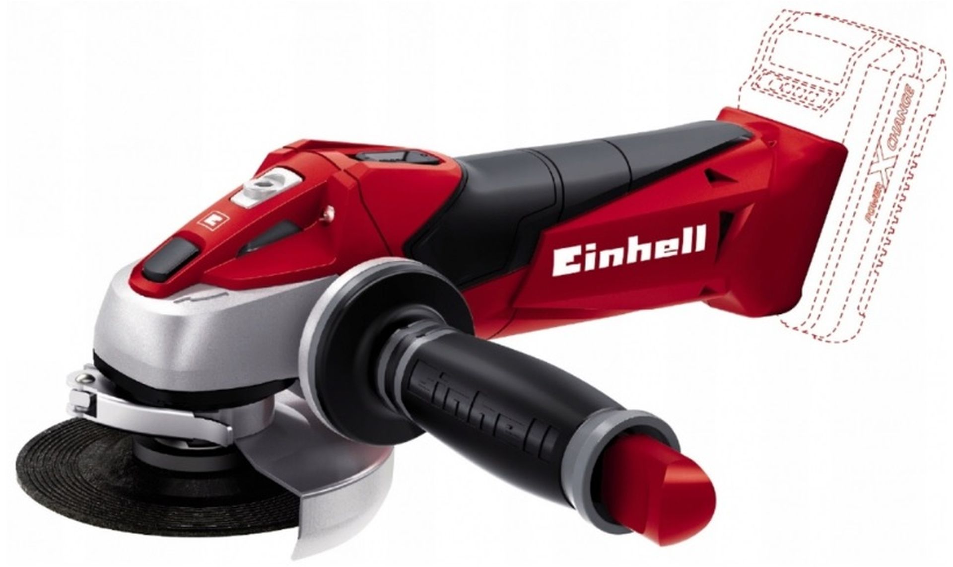 Einhell TC-AG 18/115 Li-Solo Aku úhlová bruska (18V/bez aku) 4431130