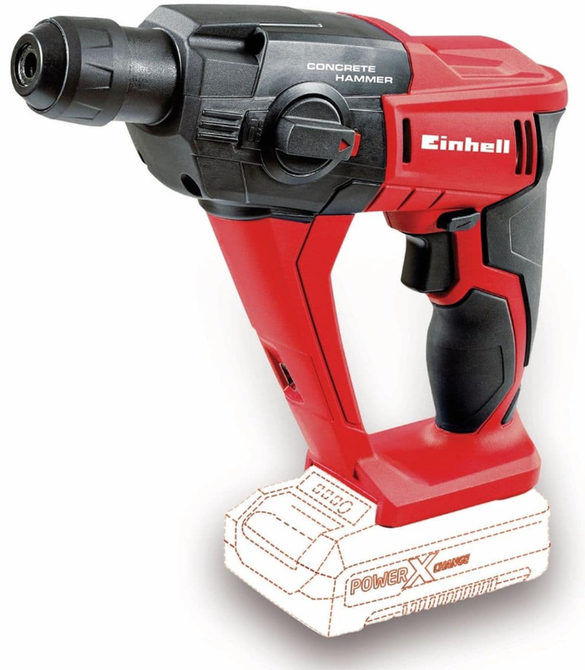 Einhell TE-HD 18 Li-Solo Aku vrtací kladivo (1,2J/18V/bez aku) 4513812