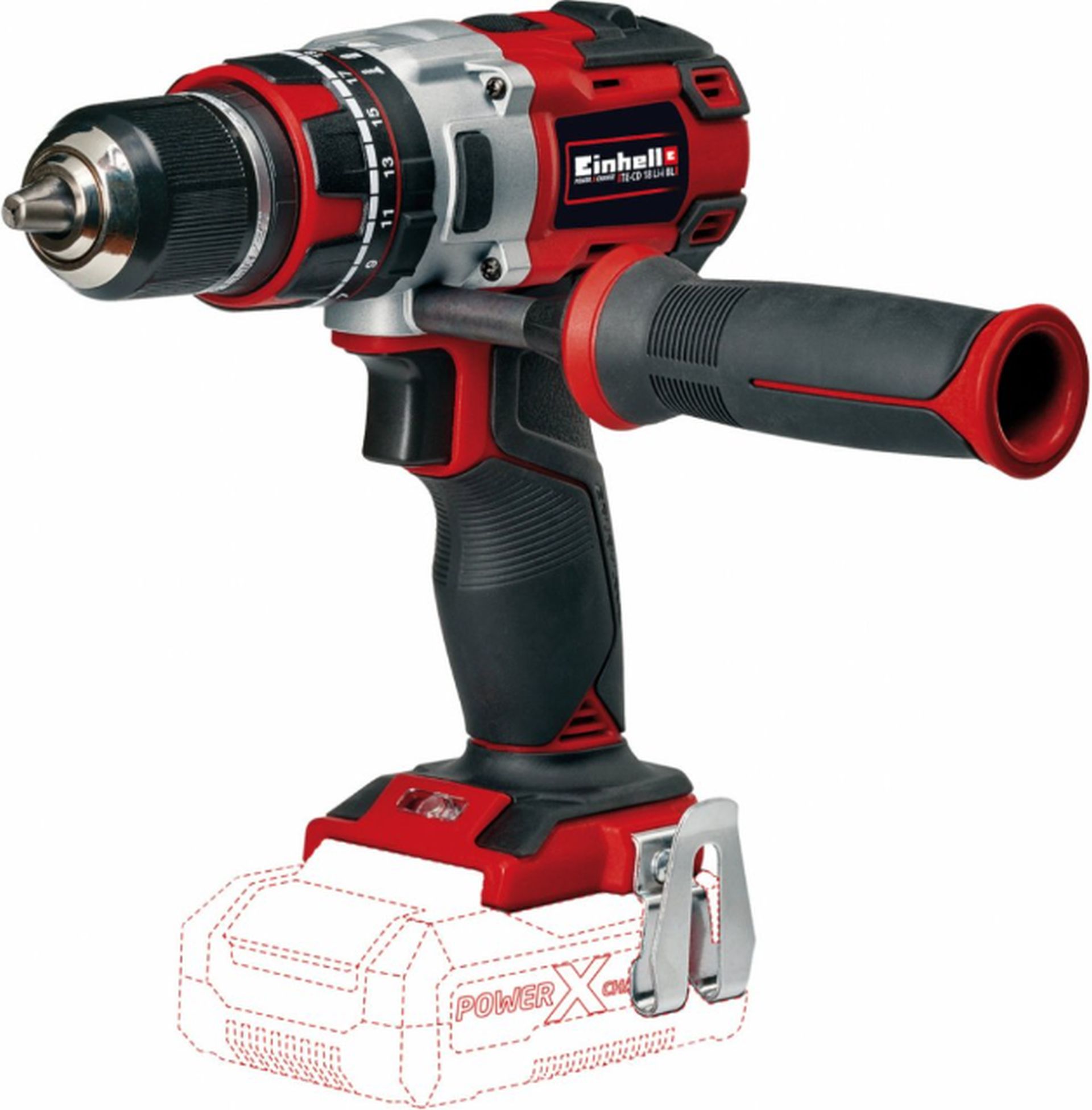 Einhell TE-CD 18/48 Li-i-Solo Aku příklepová vrtačka (48Nm/18V/bez aku) 4513926