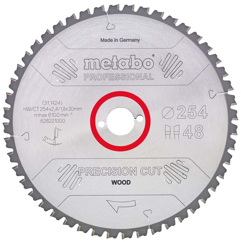 Metabo "Precision cut wood - professional" Pilový kotouč 315x30, z48 wz 15°, 628056000