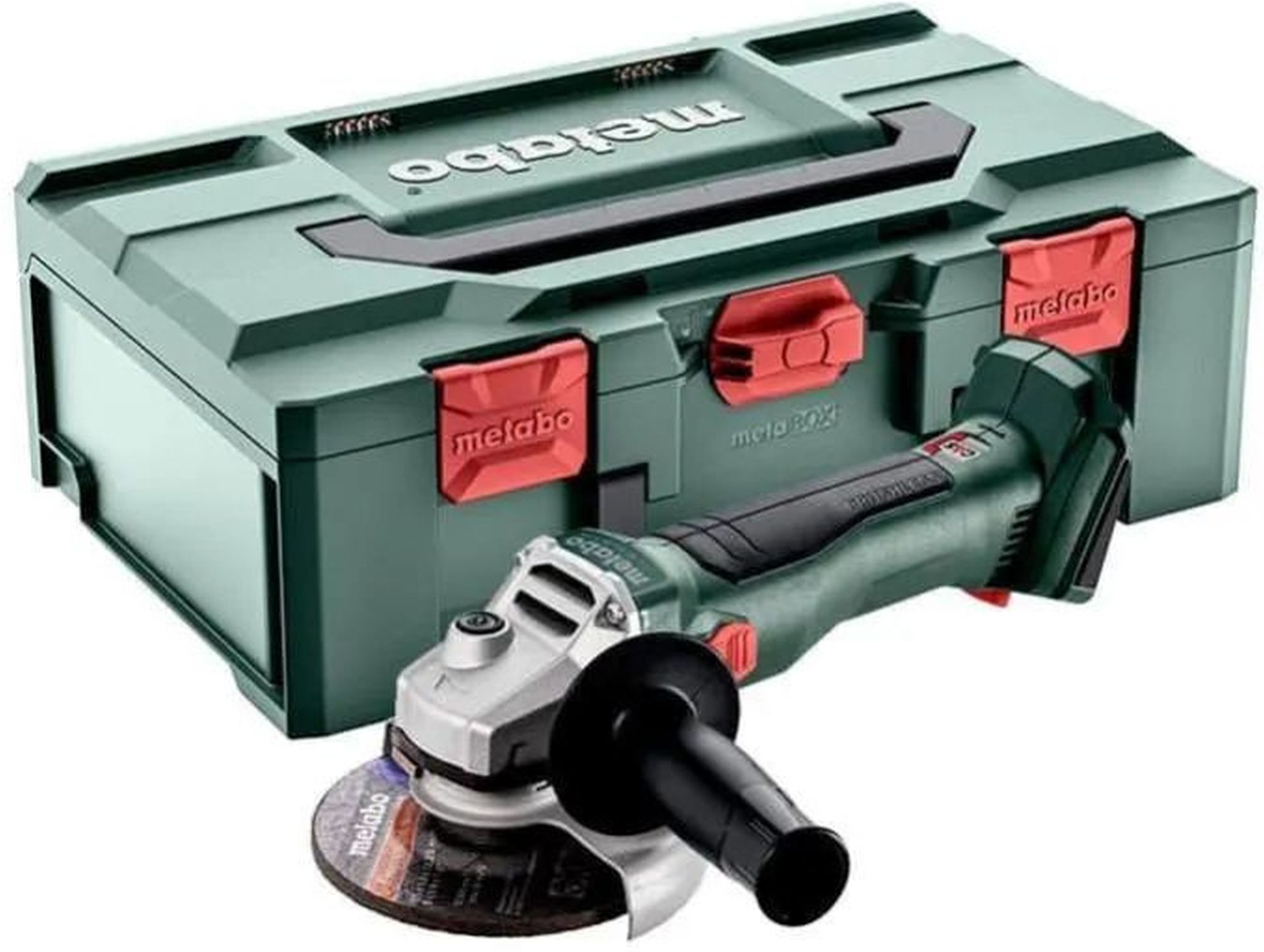 Metabo W 18 L 9-125 Aku. úhlová bruska 18V + MetaBox 165L bez akumulátoru (602247840) (602247840)